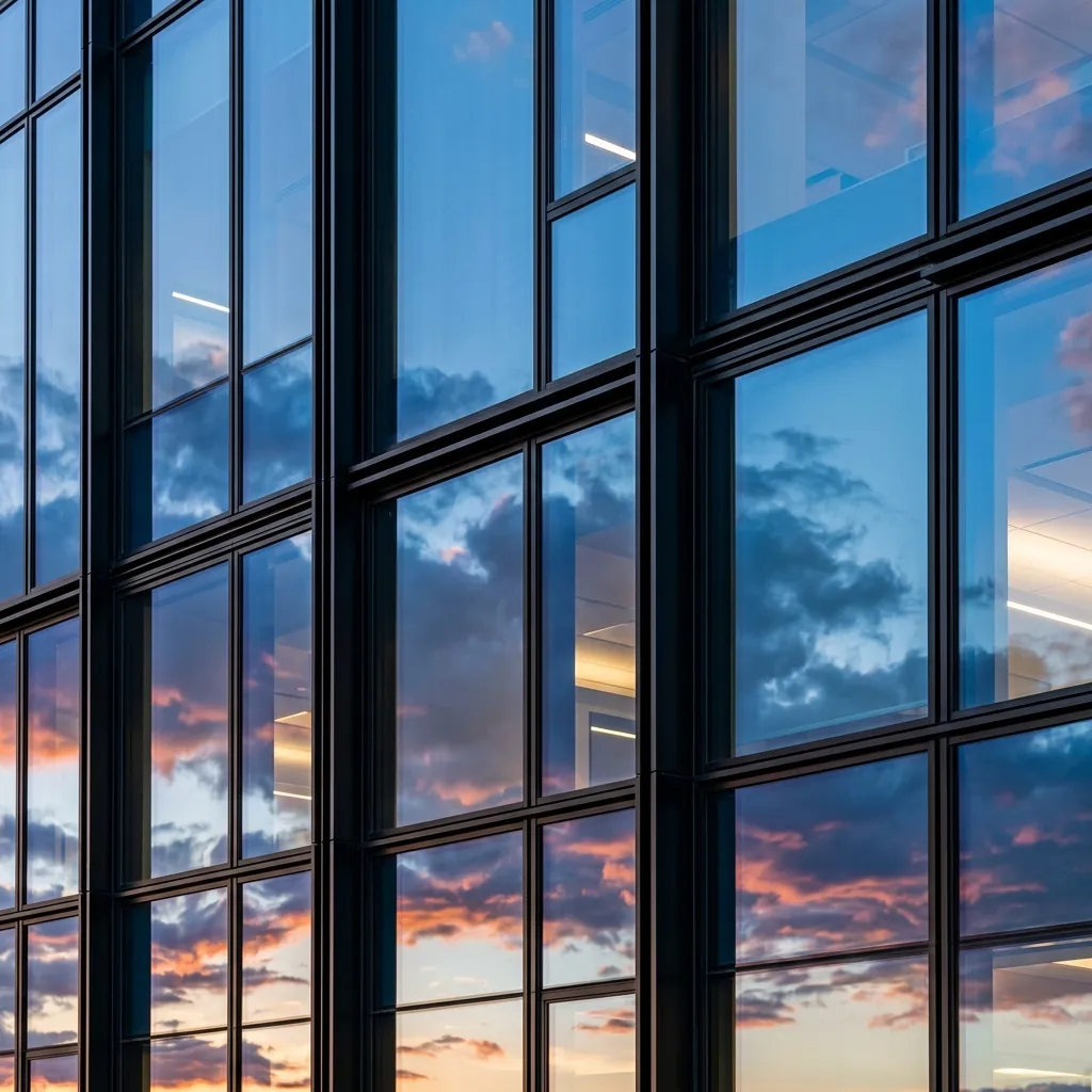 Aluminium Curtain Walling